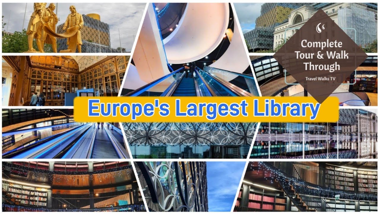 Full Walk Through Of Birmingham Library 4K March 2022