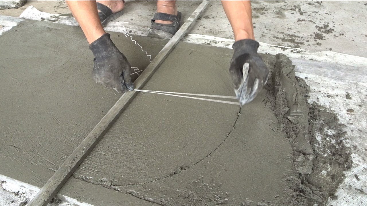 Creative Sand And Cement Working - How To Build A Concrete Door Correctly