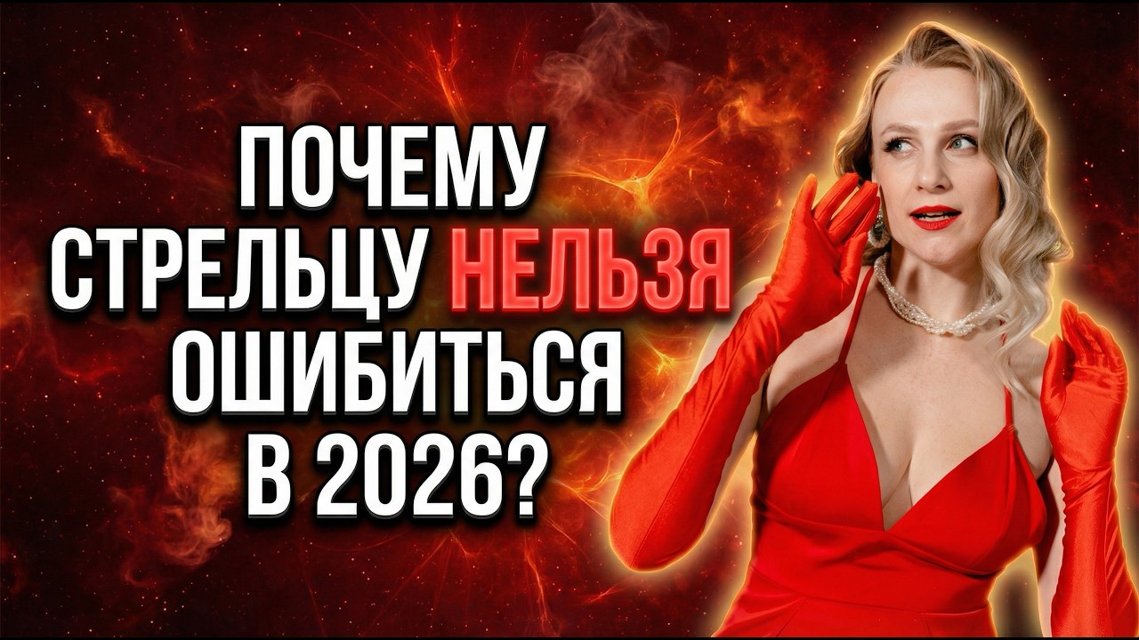 СТРЕЛЕЦ, НЕ ПРОСПИ СВОЙ ШАНС В 2026!#астрология #еленаТощакова #натальнаякарта #стрелец