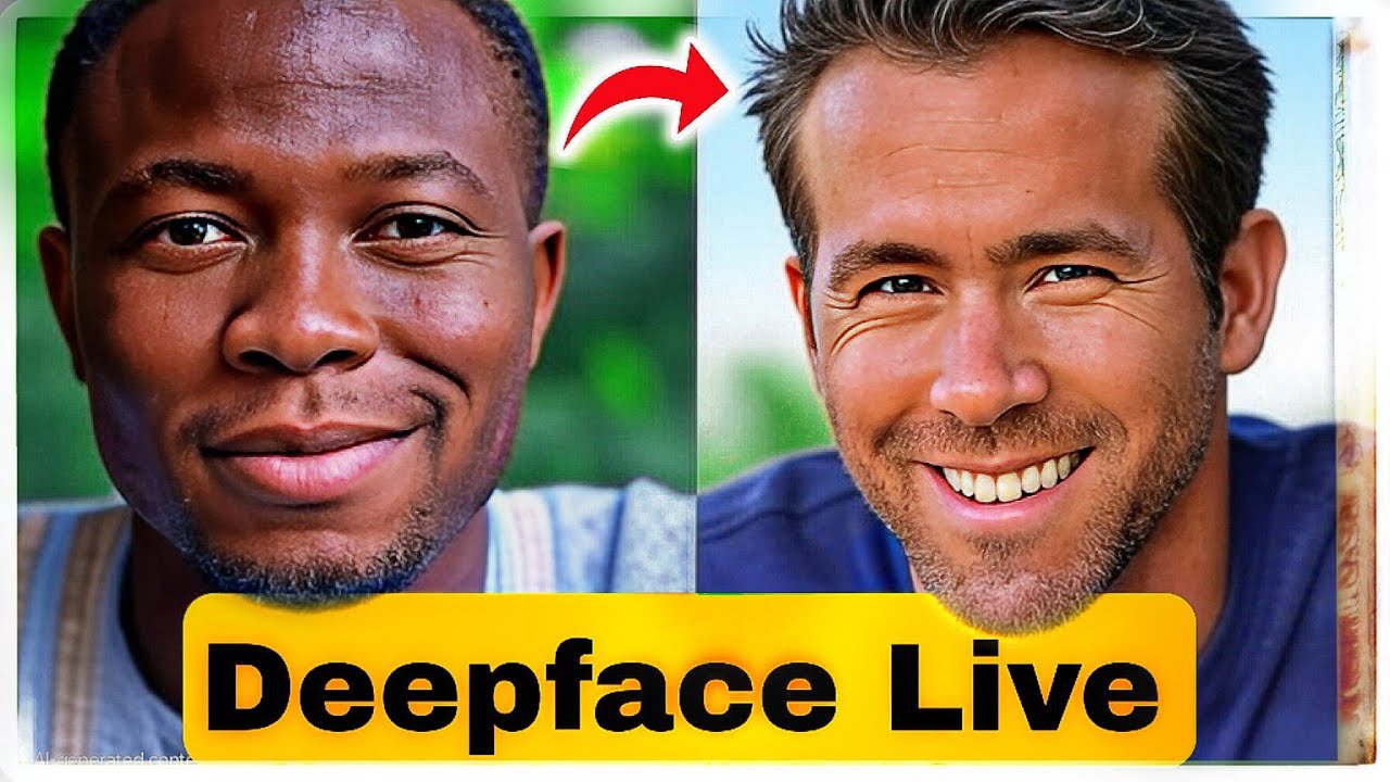 Установите Deepface Live легко для замены лиц в режиме реального времени с помощью Deepfake. Прос...