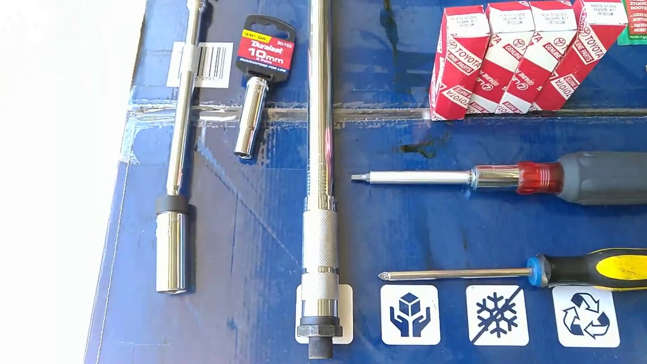 2005  - 2015 Tacoma OE Spark Plugs Replacement 2nd gen 2.7l 2TR-FE 4 cyl