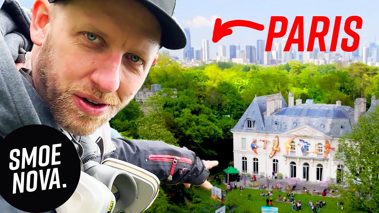 I PAINT GRAFFITI at the Castle Park in PARIS | Street Art Event for a good purpose. 🌱