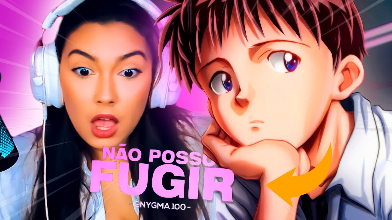 Não Posso Fugir | Shinji Ikari (Neon Genesis Evangelion) | Enygma 100 [REACT]