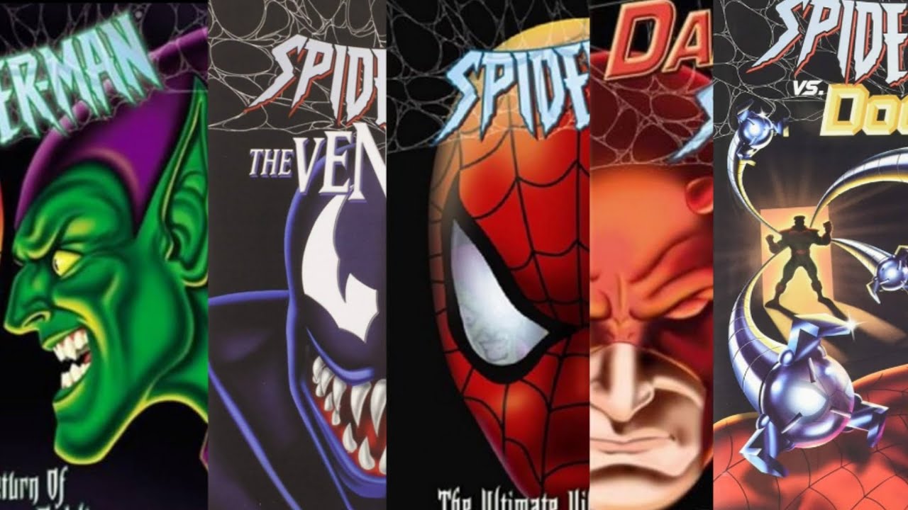 Spider-Man The Animated Series DVD/VHS trailers