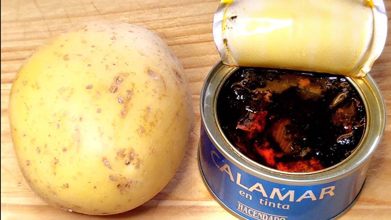 ‼️Saca Provecho a 1 LATA De Calamares y 1 Patata‼️HACÍA MUCHO TIEMPO QUE NO PROBABA ALGO TAN RICO👌