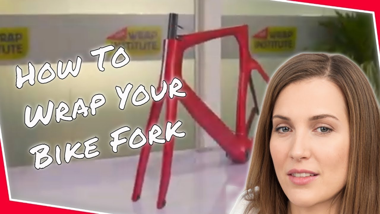 How To Wrap Your Bike Fork With Vinyl