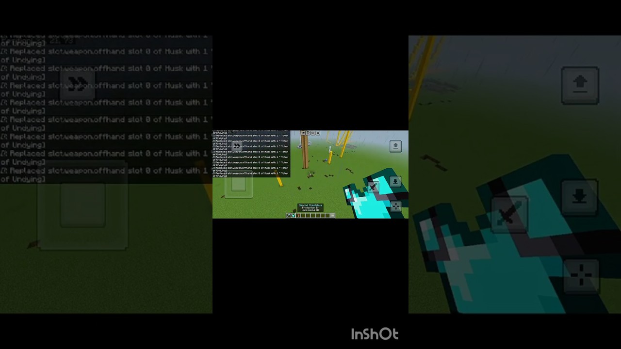 Elytra mace pvp in mcpe 