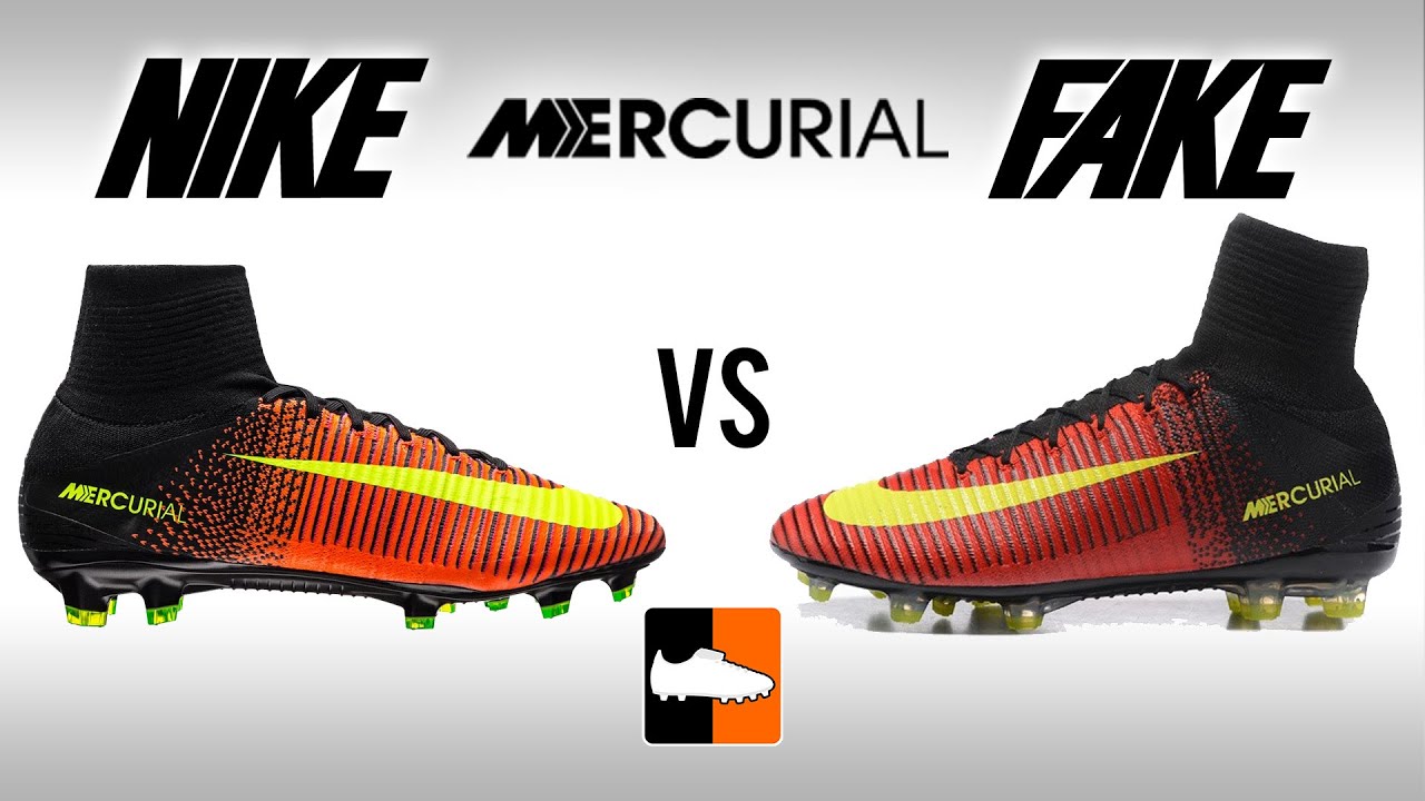 Fake vs. Real Superfly V - How to avoid buying Replica Nike Mercurial Football Boots