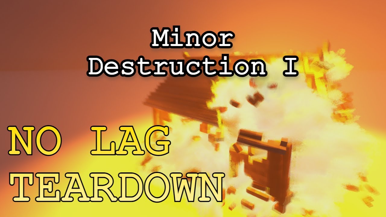 NO LAG Teardown | Minor Destruction I