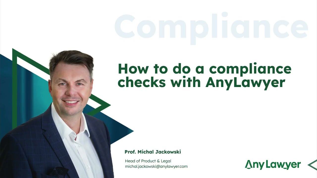 AnyLawyer AI Compliance Checking