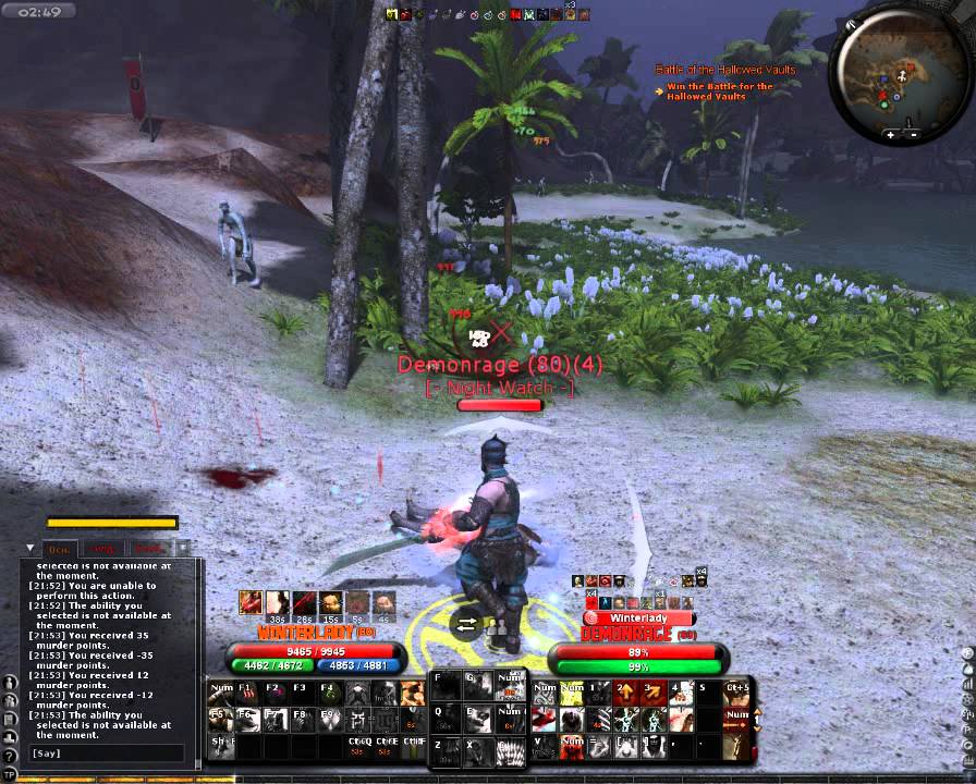 Age of Conan PvP - Bear Shaman, duels with Demonrage