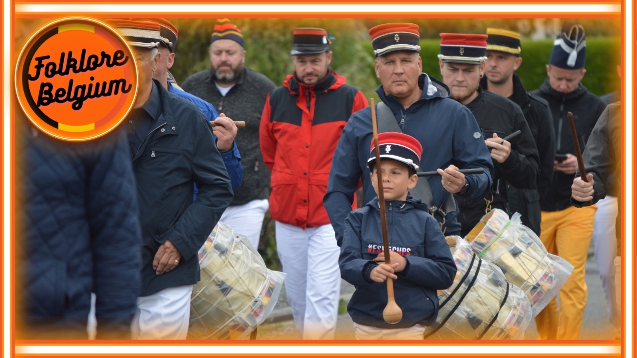 🥁Sortie des Officiers Saint Jean Mettet 2024 🥁folklore belgium🥁