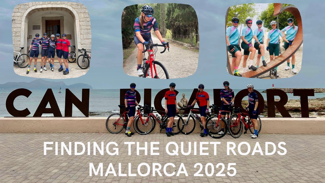 Finding the quieter roads in Mallorca - Girls cycling holiday 2025
