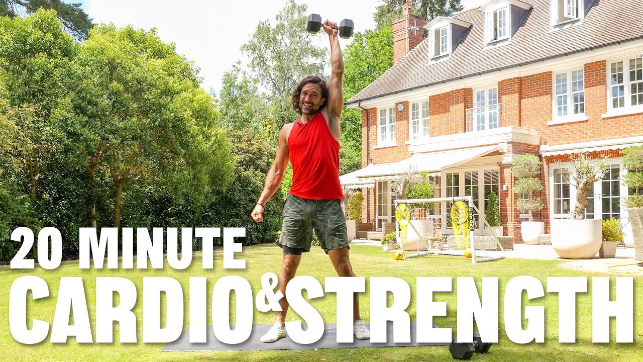 20 Minute CARDO & STRENGTH WORKOUT | Joe Wicks Workouts