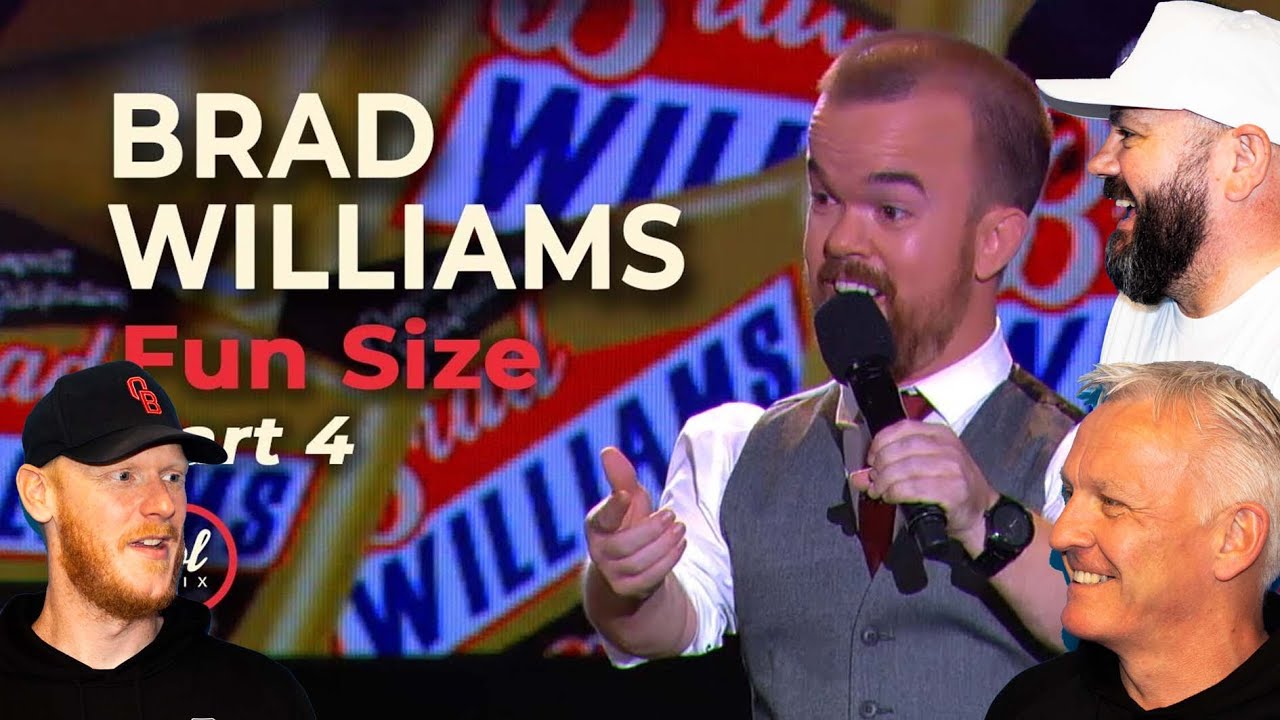 Brits React to Brad Williams Fun Size - Part 4! | OFFICE BLOKES REACT!!