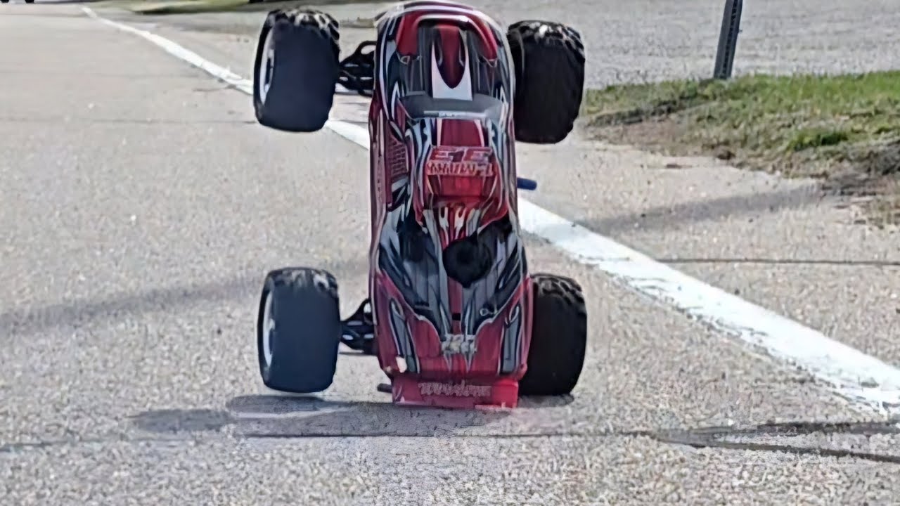 Эпические вилли и нитро-мощность! Traxxas T-Maxx 3.3 в действии