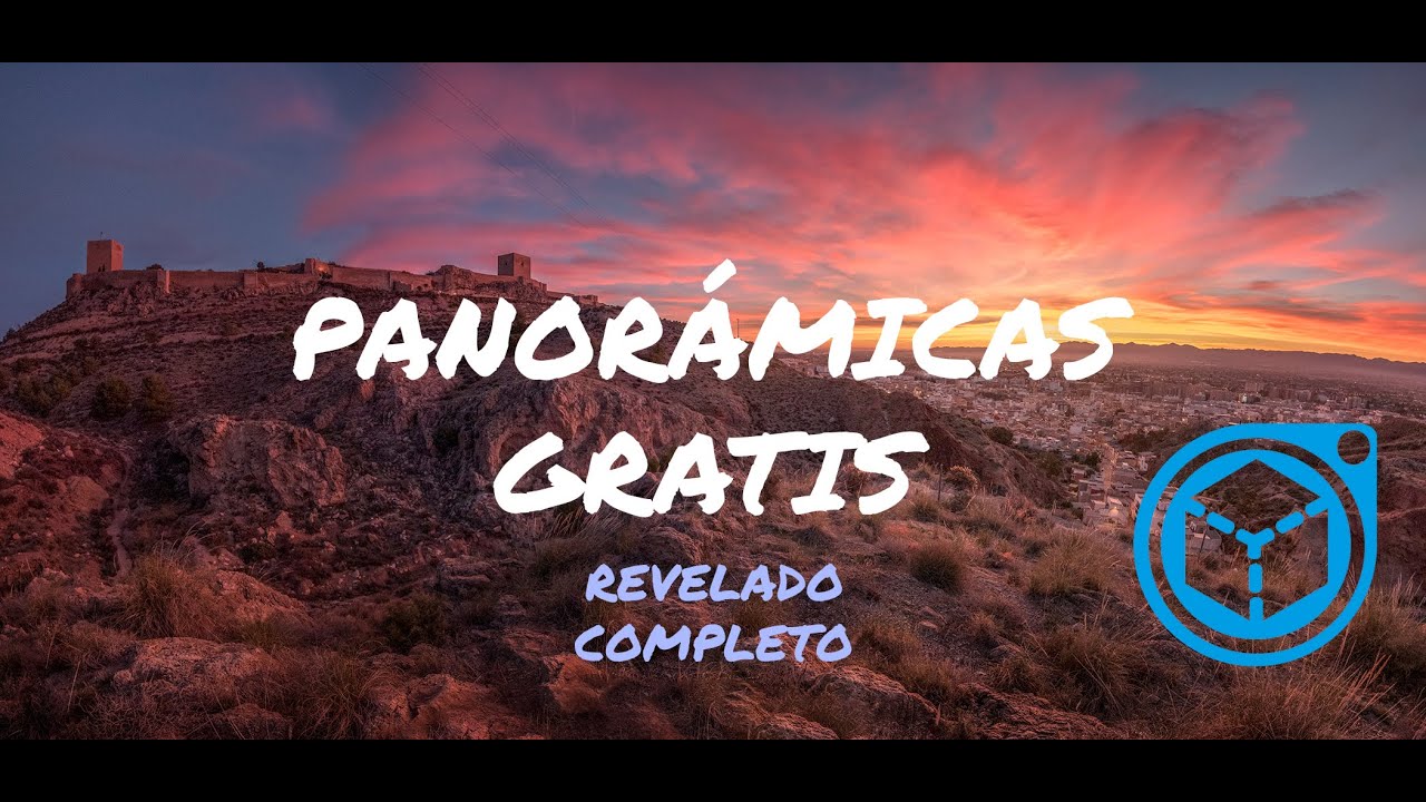 Cómo hacer PANORÁMICAS GRATIS (procesado completo) - Pedro Cazorla