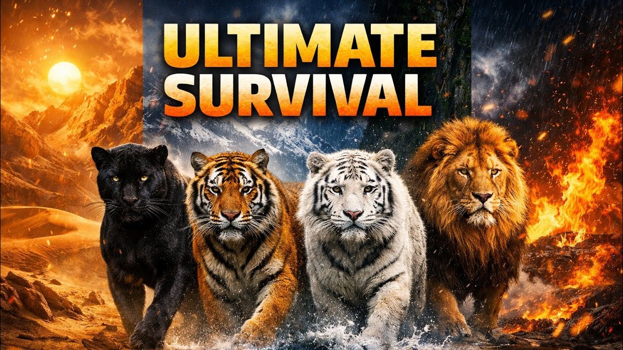 “Ultimate Survival Challenge – Who Is the True Predator?”