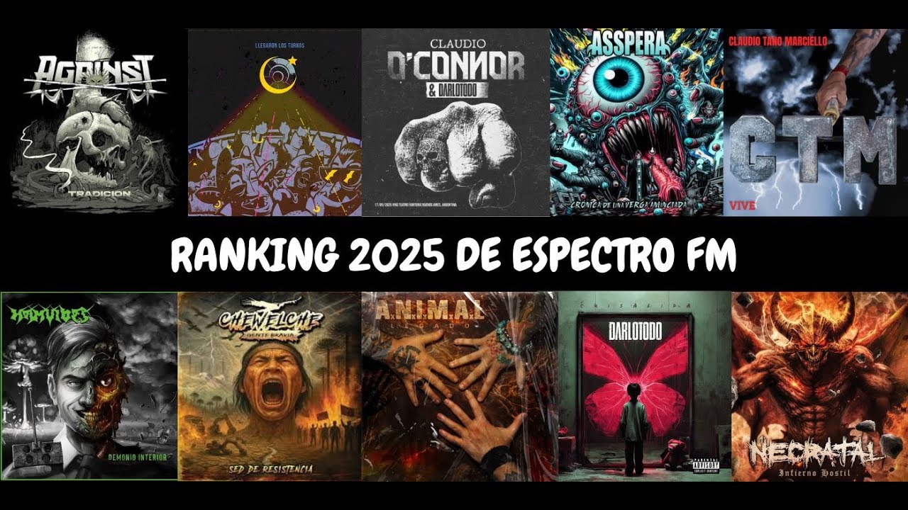RANKING 2025 DE ESPECTRO FM