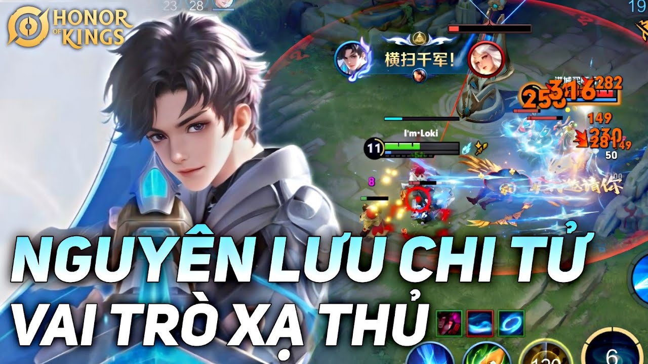 [ HONOR OF KINGS / VGVD ] REVIEW PHIÊN BẢN MỚI CỦA NGUYÊN LƯU CHI TỬ - VAI TRÒ : XẠ THỦ