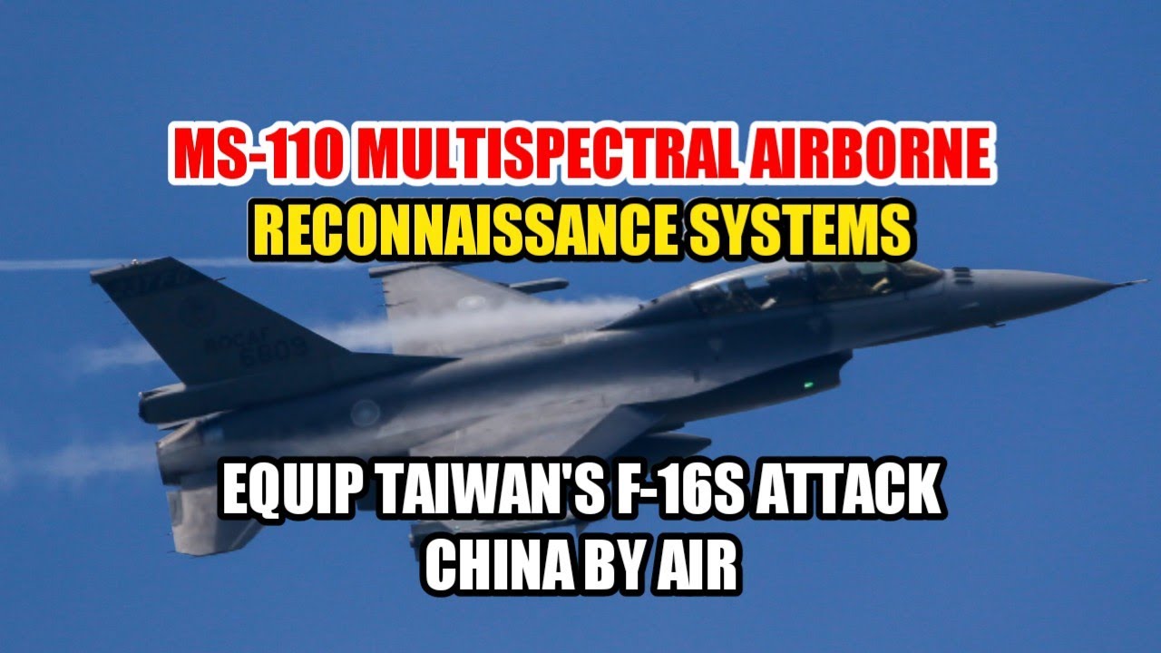 Collins Aerospace Completes MS-110 Airborne Reconnaissance Pod Test On F-16 Fighter Jets..