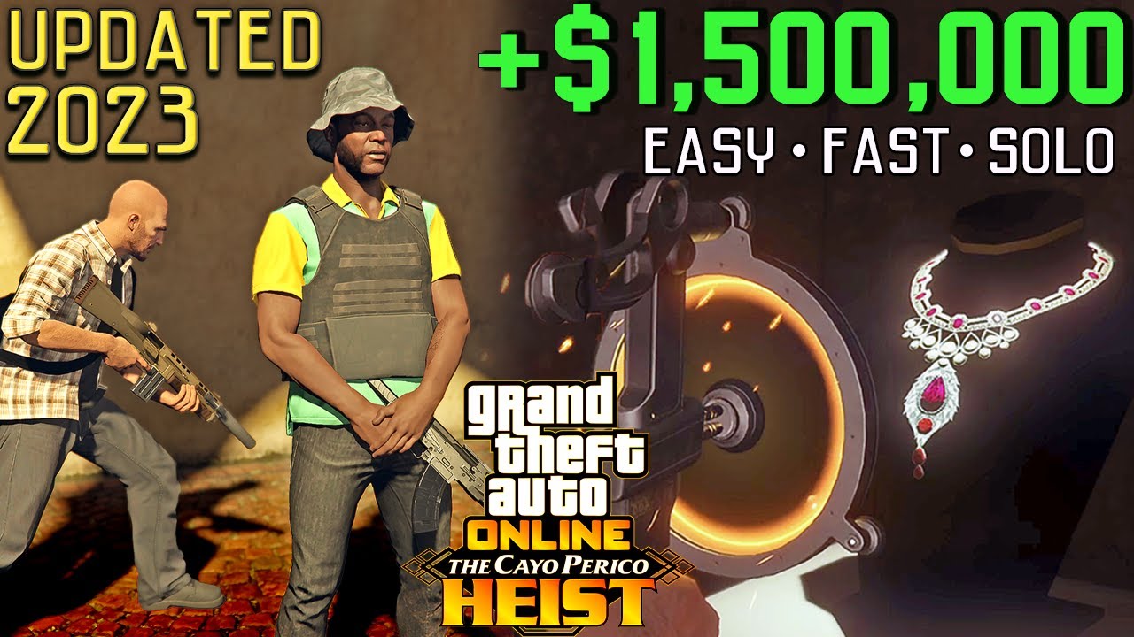 NEW Cayo Perico Heist - EASY SOLO GUIDE | GTA 5 Online