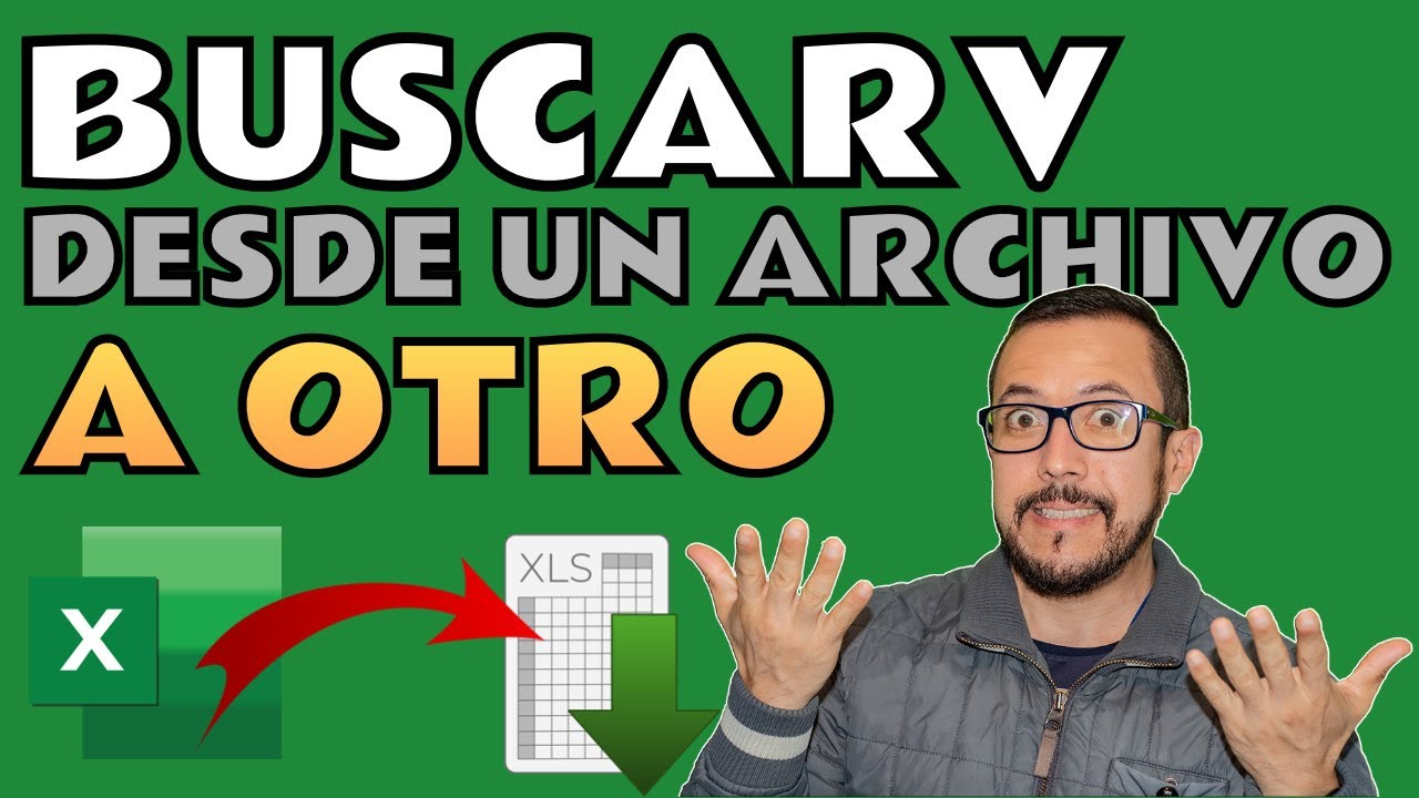 😱 Cómo usar BUSCARV para buscar DESDE un ARCHIVO DIFERENTE  🧐