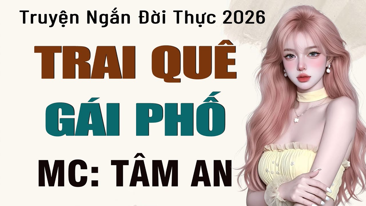 Truyện ngắn về cuộc đời hấp dẫn: Trai Quê Gái Phố - Mc Tâm An diễn đọc nghe hay cảm xúc