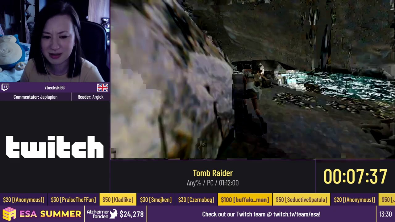 Tomb Raider [Any%] by Beckski93 - #ESASummerOnline