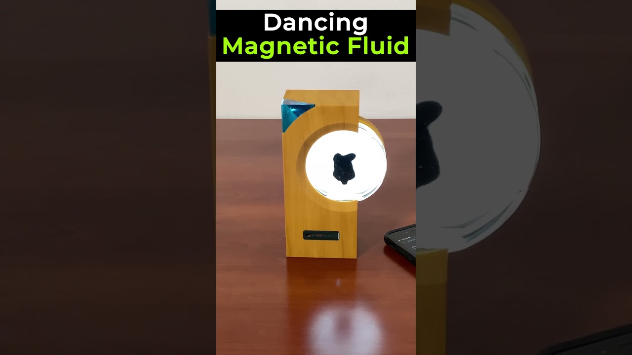 Dancing Ferrofluid Insane #Music Toy 🔥 #shorts #technology