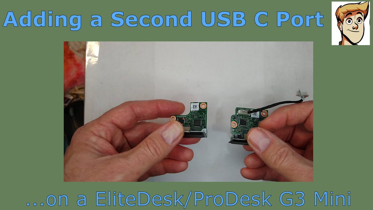 Adding a second USB C port...to an EliteDesk/ProDesk G3 Mini