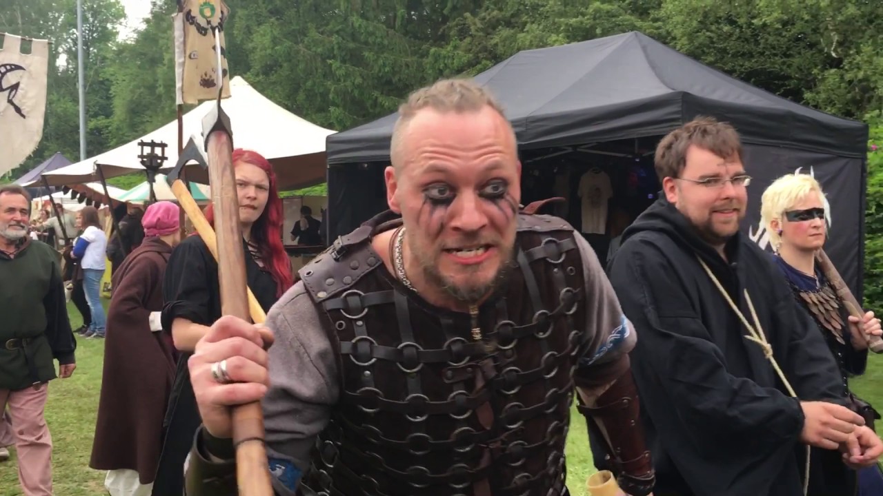 Mps Hohenwestedt Mittelalterfest 2017.Aufmarsch der Herrenlager