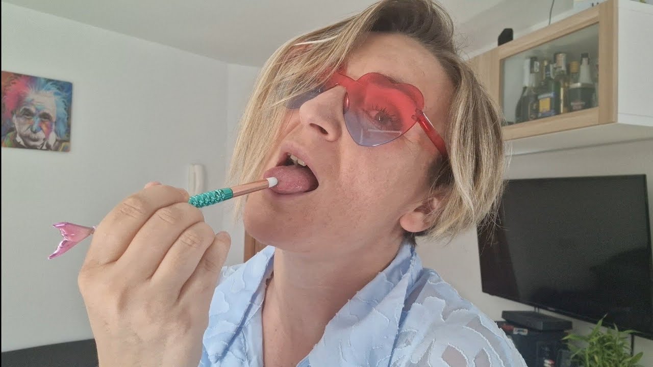 ASMR SUPER FAST AGGRESSIVE SPIT PAINTING + CHAOTIC MOUTH SOUNDS #asmr #lofi #fast