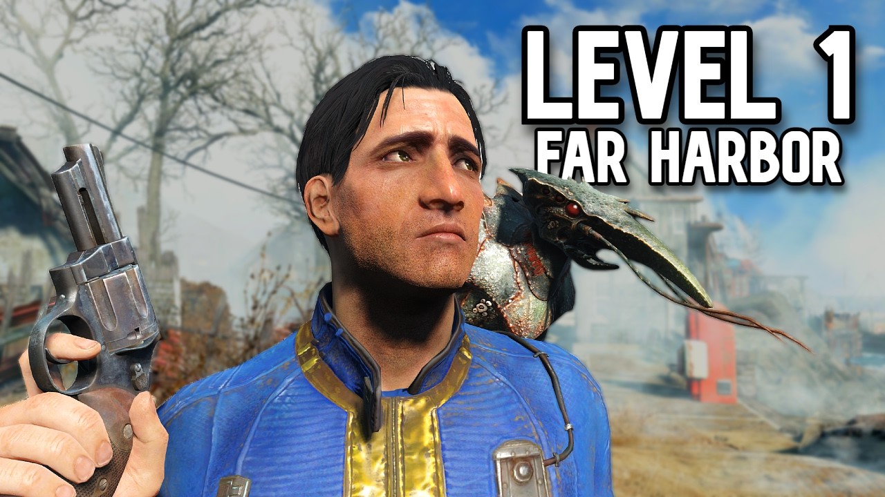 I Went To Far Harbor At Level 1 In Fallout 4 Survival