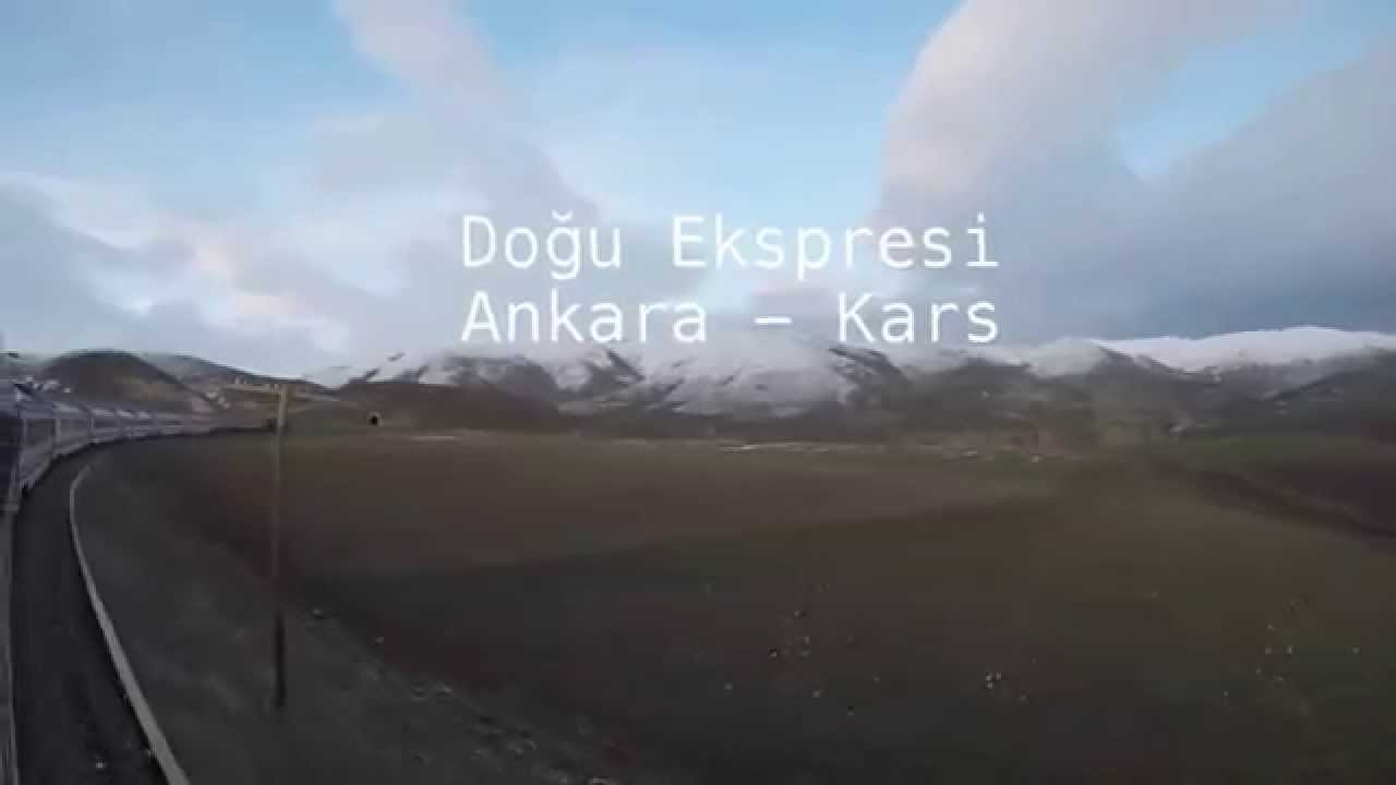 Doğu Ekspresi'yle Kars