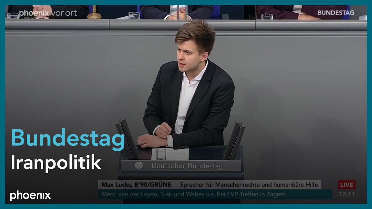 Bundestagsdebatte zur Iranpolitik am 30.01.26