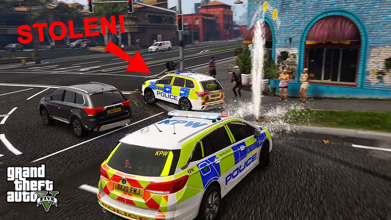 My Patrol Car Got STOLEN! Parks Police (GTA 5 LSPDFR Mod #313)