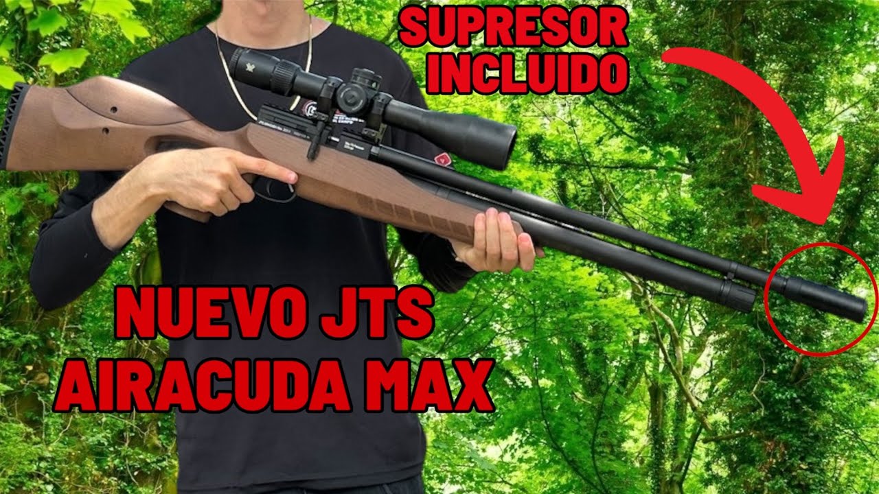 NUEVO JTS AIRACUDA MAX .22 caracter&iacute;sticas y agrupaciones CONOCELO ‼️