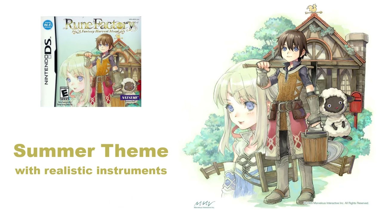 Summer Theme with realistic instruments and HQ synths