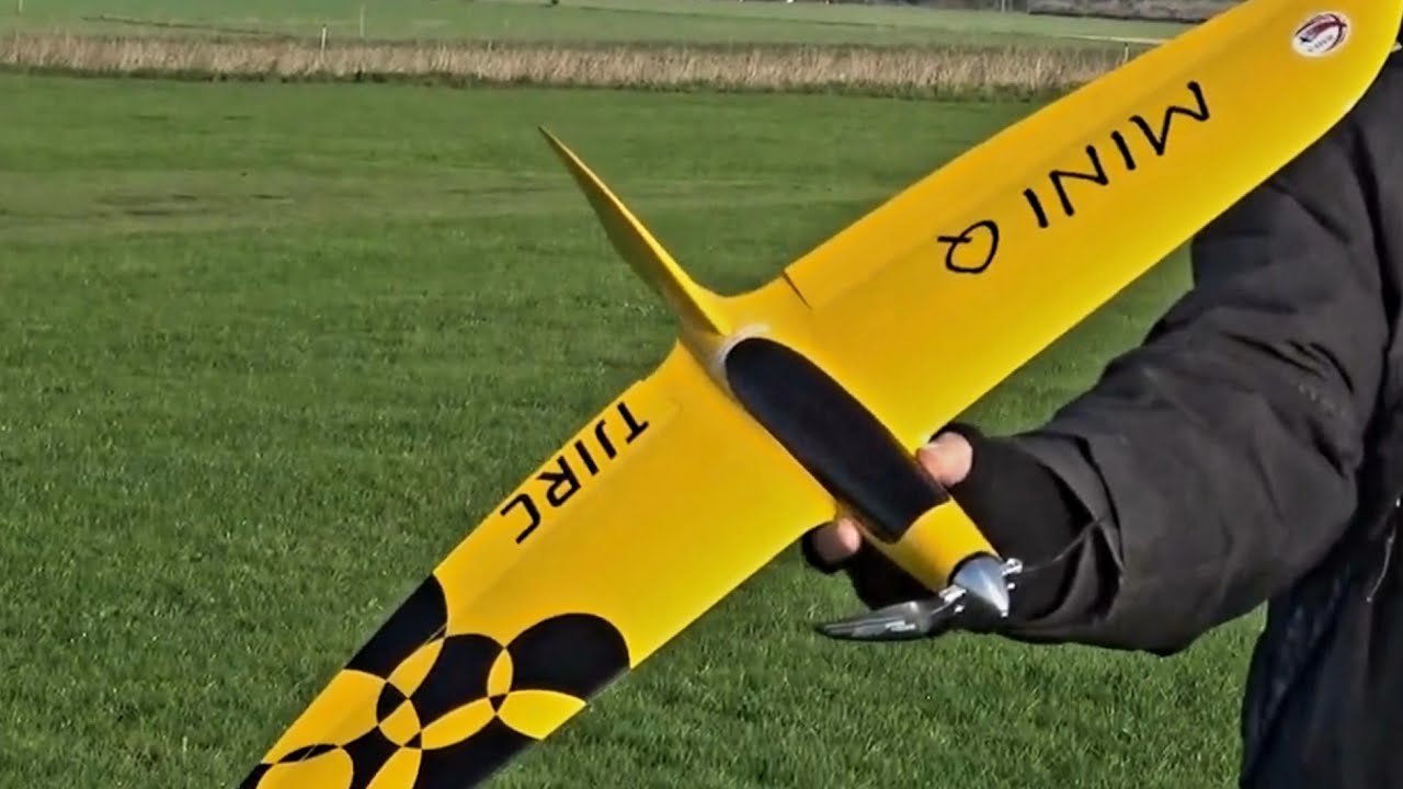MAIDEN of Chris's TJIRC MINI Q slope electric sport racer
