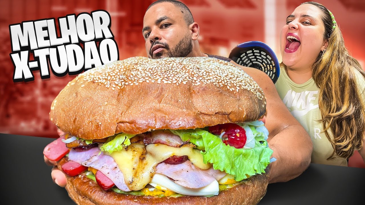 X-TUDÃO GIGANTE | O MAIOR E MAIS GOSTOSO X-TUDO