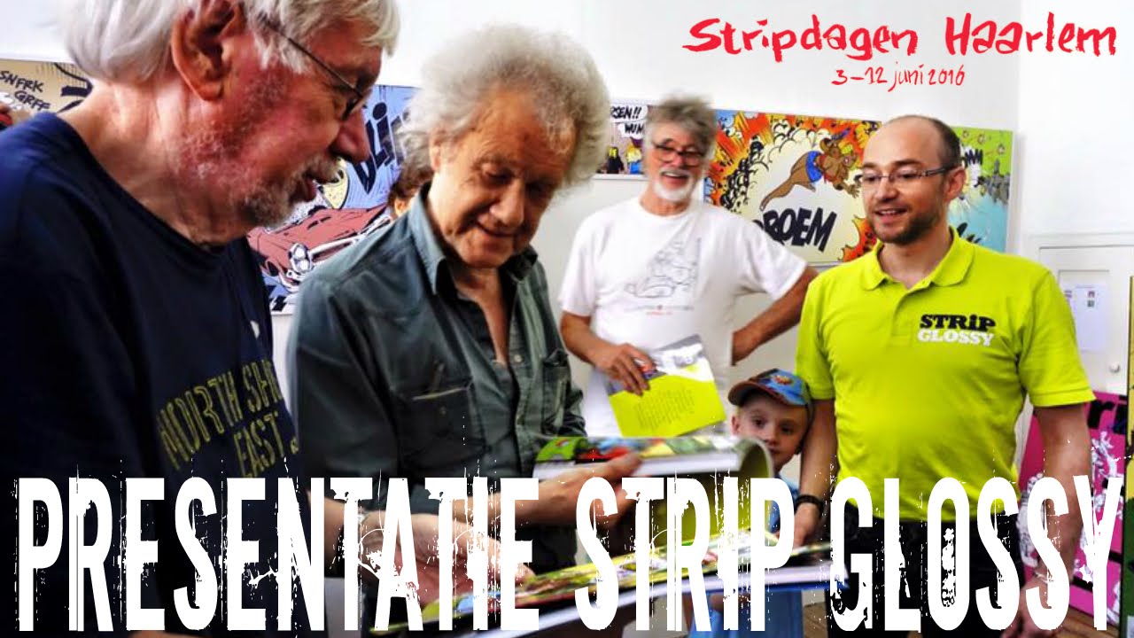 Presentatie van de Stripglossy | Stripdagen Haarlem