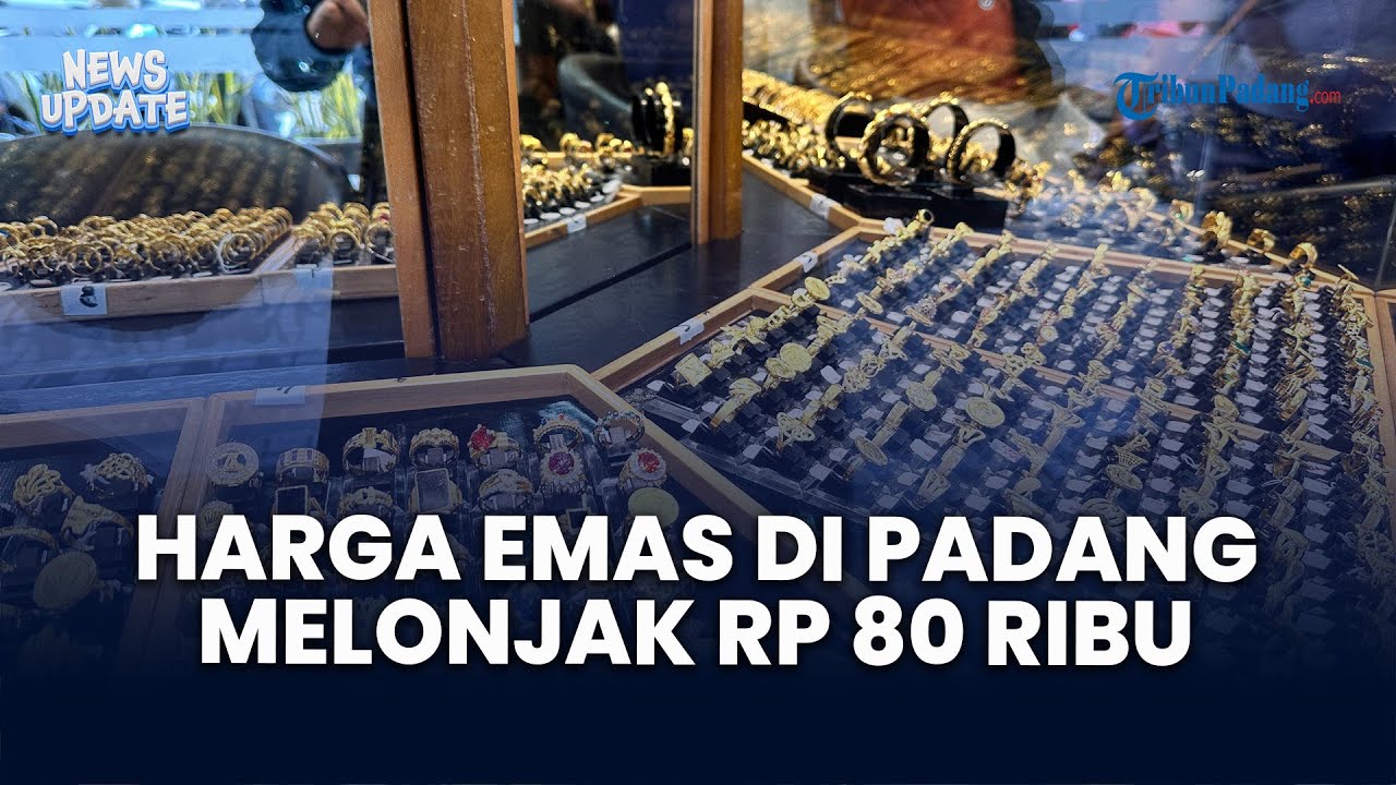 Emas Lagi Naik Daun! Harga di Padang Tembus Rp2,76 Juta