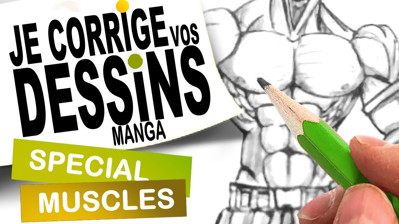 JE CORRIGE les MUSCLES bd & manga 😱😄 (Go!)