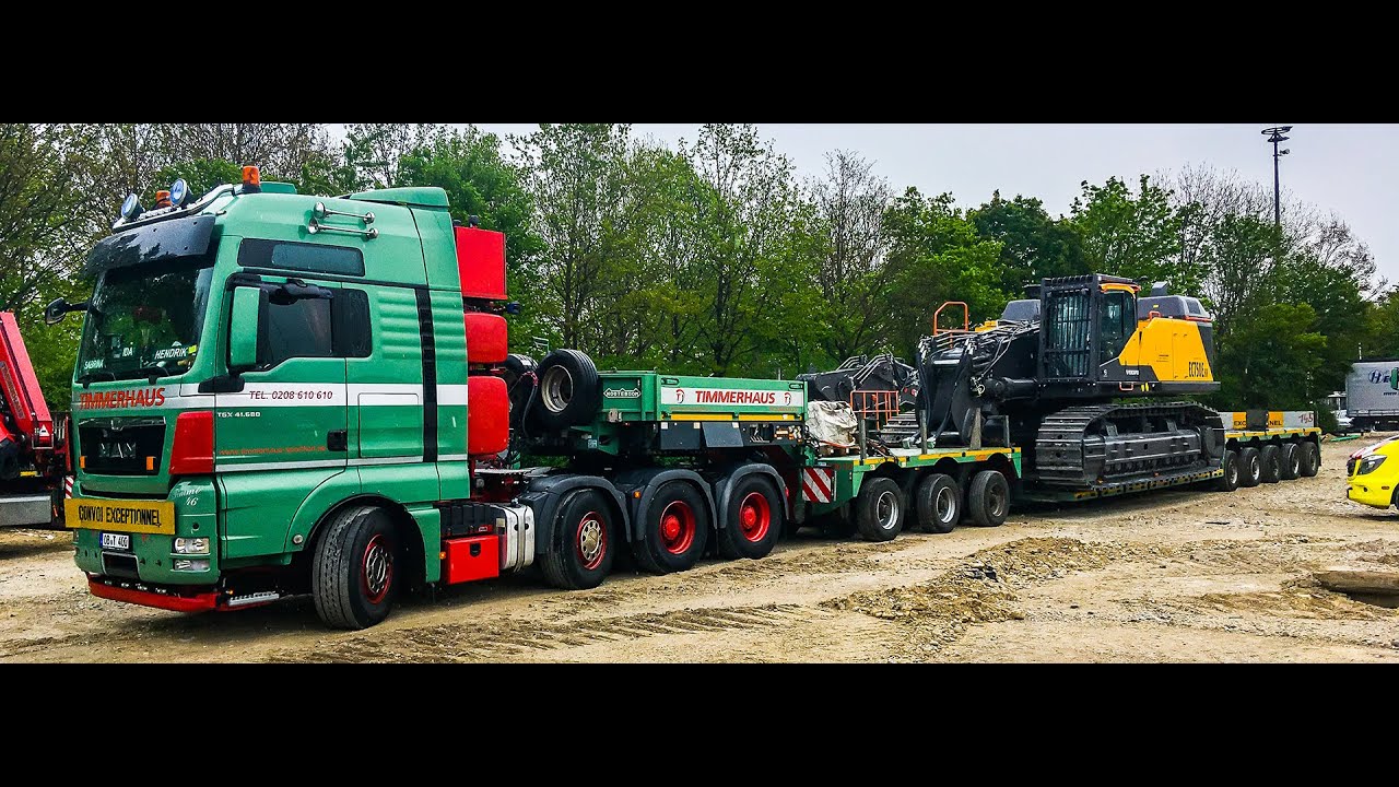 Volvo EC750EHR Linkamp Abbruch