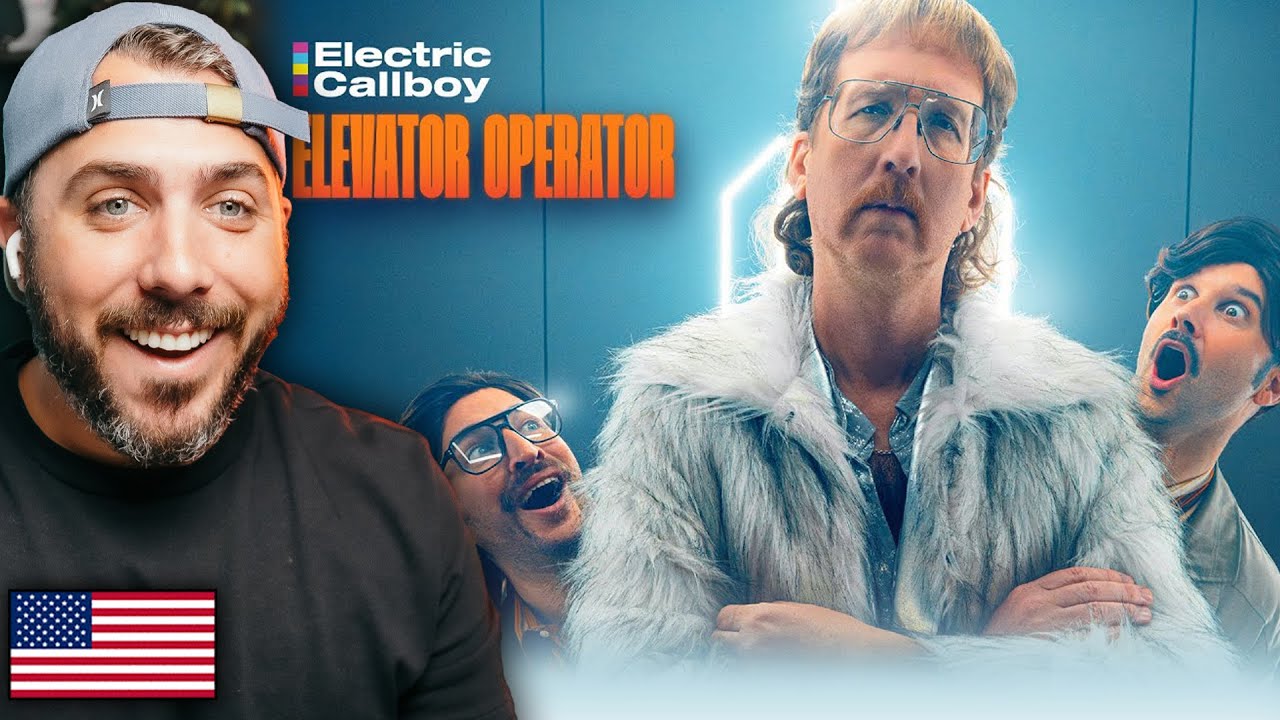 American Reacts to Electric Callboy – Elevator Operator