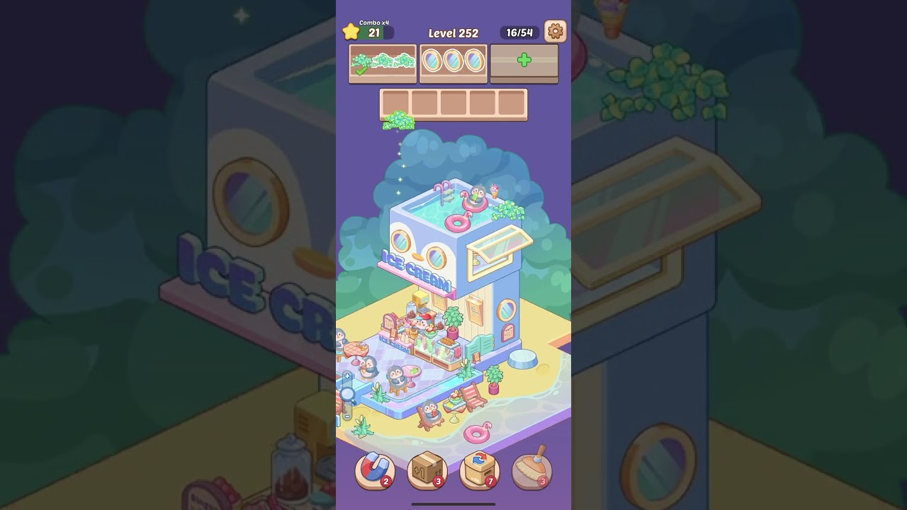 Packingdom &ndash; Level 252 Walkthrough 📦✨ (Match 3 Puzzle Game)