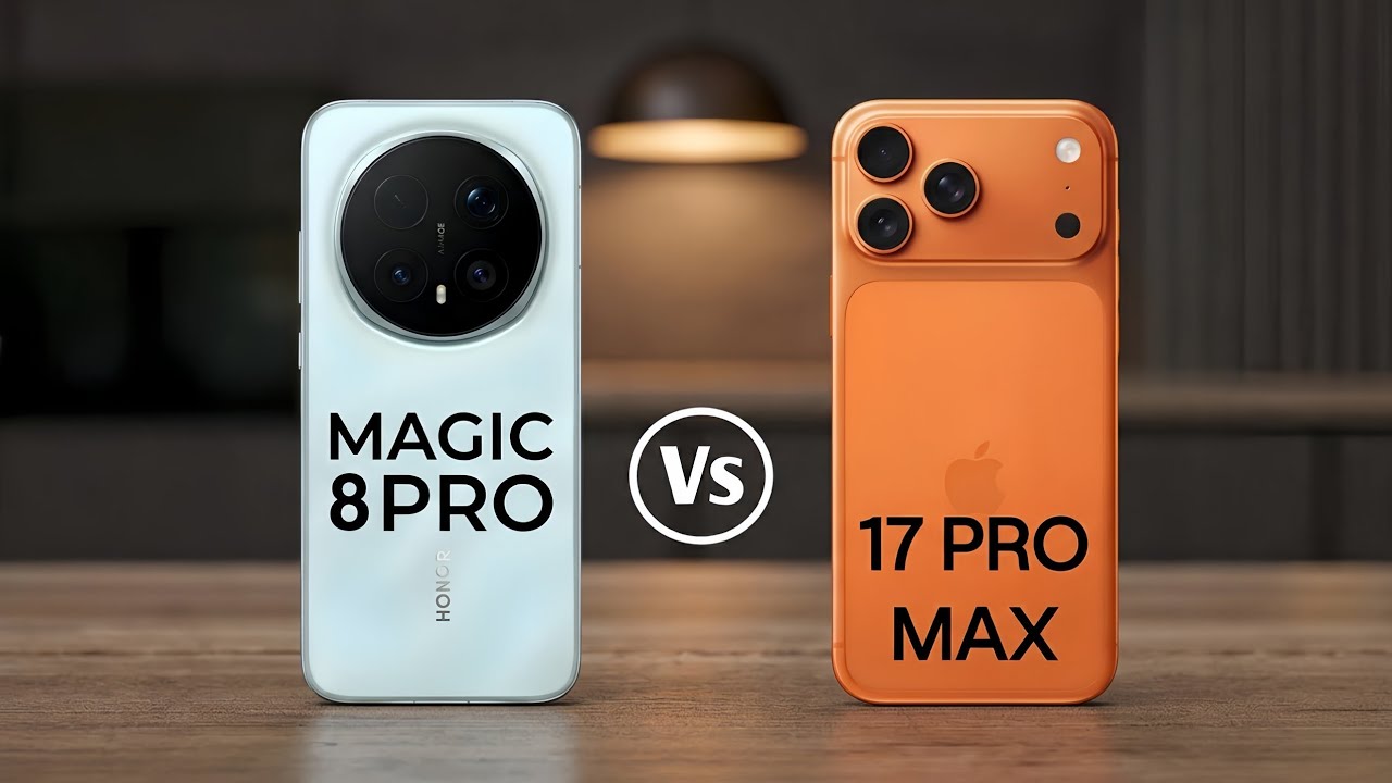 Honor Magic 8 Pro Vs iPhone 17 Pro Max