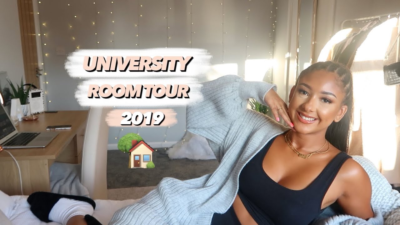 UNIVERSITY ROOM TOUR! | Antoinette Victoria