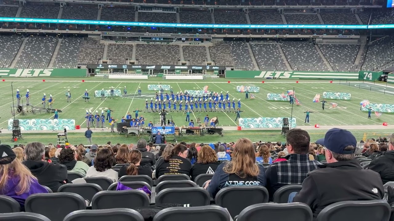 Metuchen HS Marching Band 2025 Metlife Stadium
